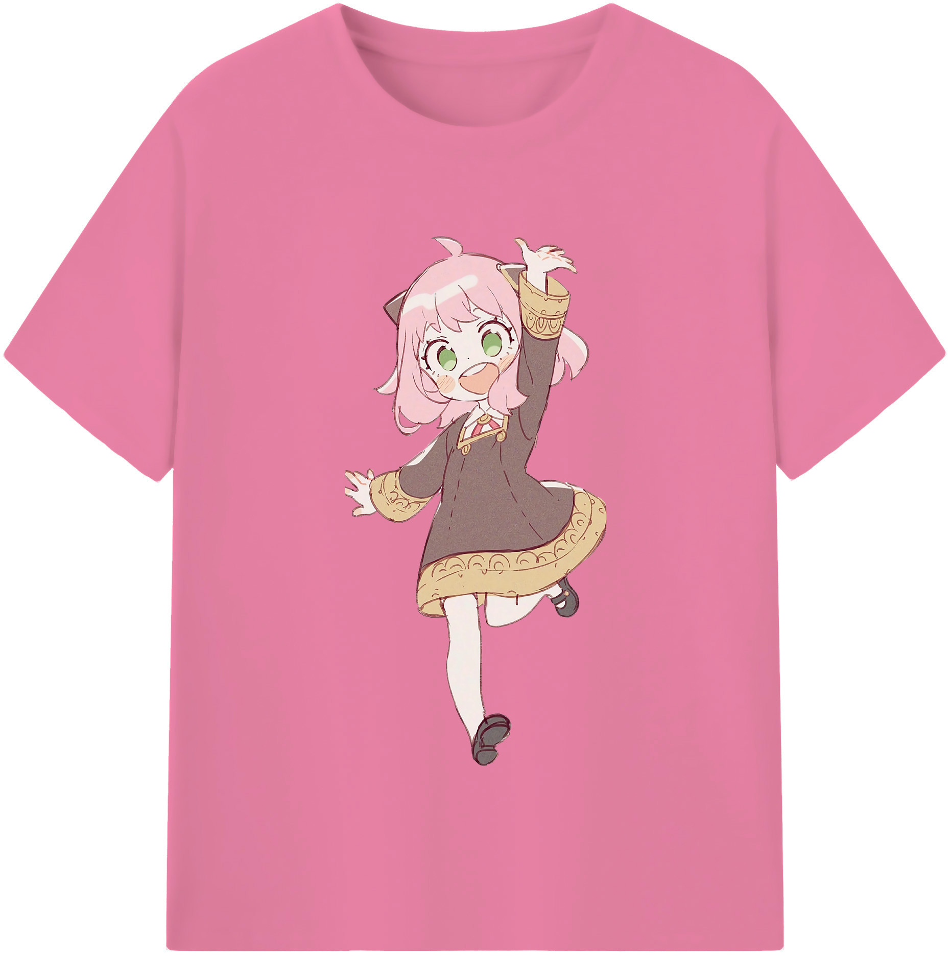（画像用） SPY×FAMILY间谍家家酒 綿100％半袖Tシャツ（フロントプリント）